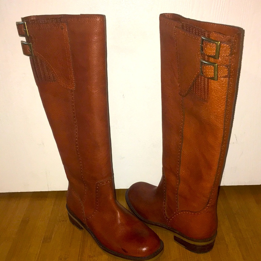 Lucky Brand Andria Boots Brandy/Florence Sz 7M